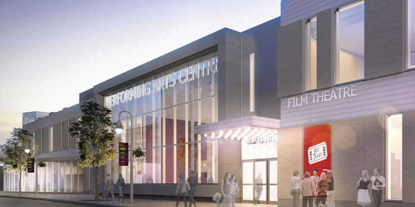 New Performing Arts Centre downtown St. Catharines 
